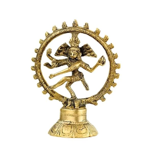 Shiva Nataraj Messing, 10cm