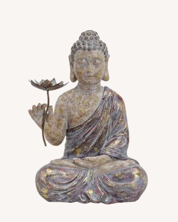 Buddha mit Lotusblüte